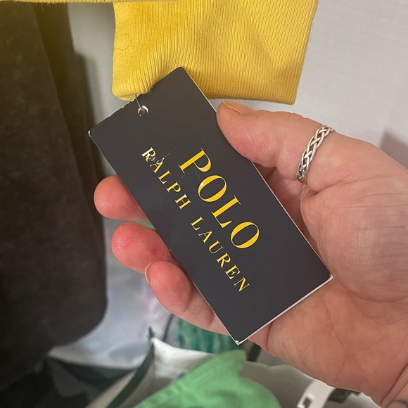 Polo by Ralph Lauren Kids Yellow Jacket with Blue Logo - Picture 2 of 4